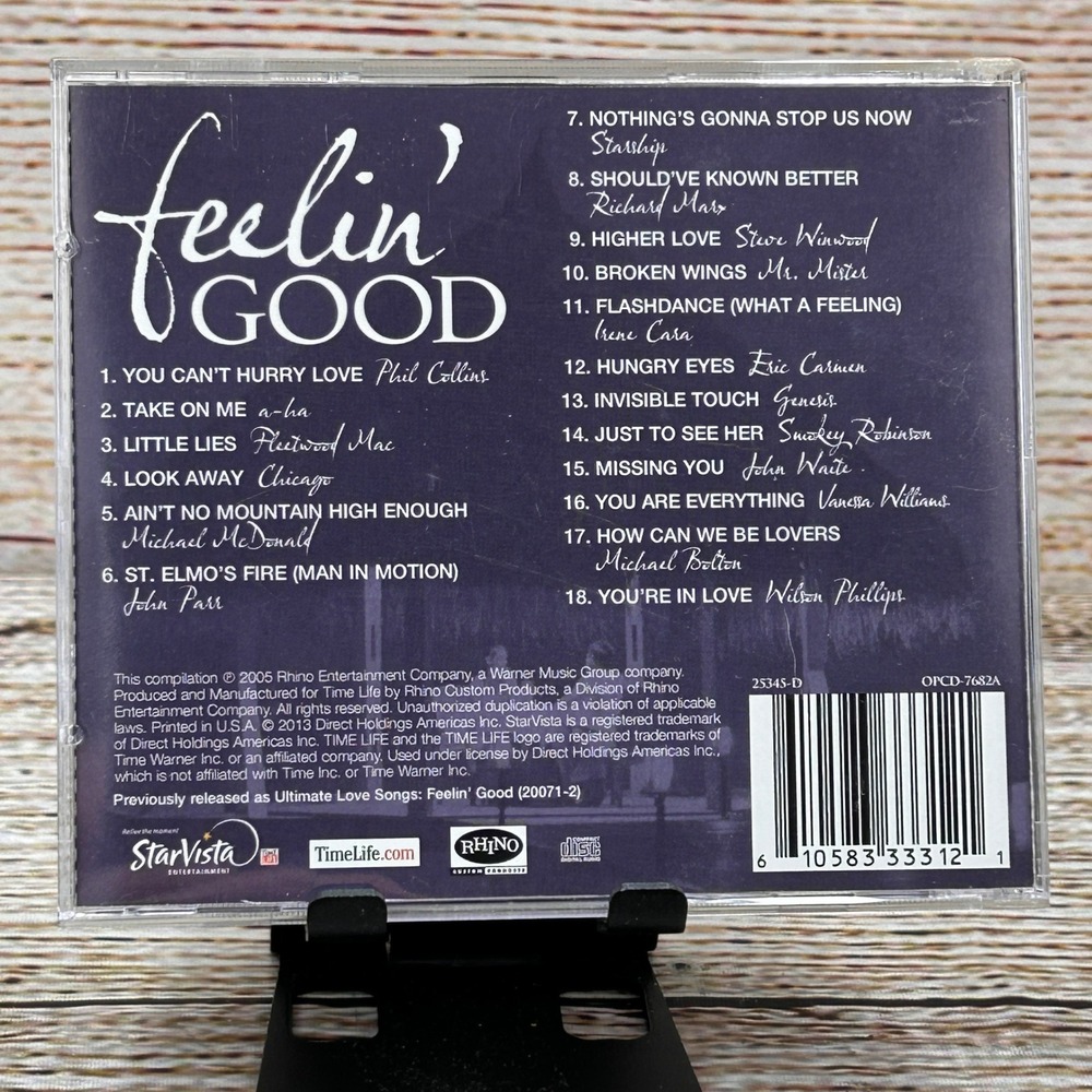Feelin Good Time Life Rhino Various Artists CD 25345-D OPCD-7682A Pop Rock 2013 - Picture 2 of 8